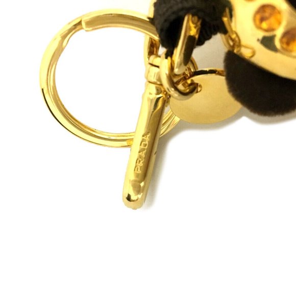 PRADA Beatrick Robot Color Stone Key Holder Charm /1A7619 - Picture 8 of 8